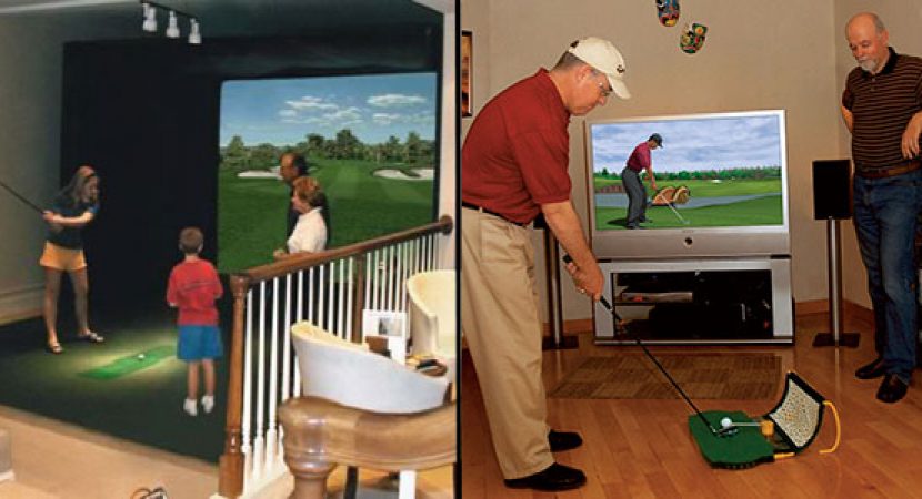 golf simulators for home